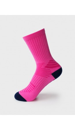 Термоноски трикотажные для девочек темно-серый,розовый,малиновый