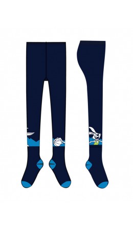 Колготки трикотажные для мальчиков тёмно-синий