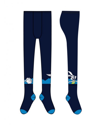 Колготки трикотажные для мальчиков тёмно-синий