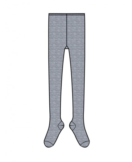 Колготки трикотажные для мальчиков, 2 пары в комплекте черный,серый
