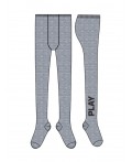 Колготки трикотажные для мальчиков, 2 пары в комплекте черный,серый