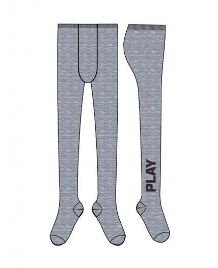 Колготки трикотажные для мальчиков, 2 пары в комплекте черный,серый