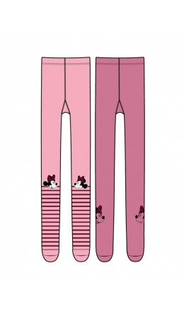 Колготки трикотажные для девочек, 2 пары в комплекте розовый,светло-розовый