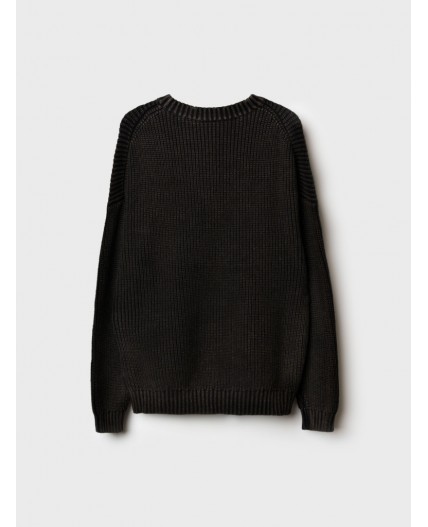 Джемпер трикотажный для мальчиков серый