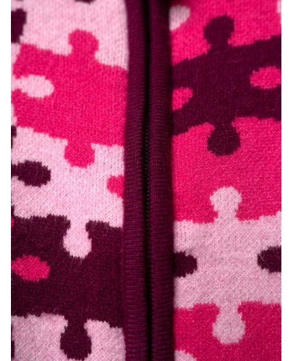 Кардиган трикотажный для девочек розовый,светло-розовый,бордовый