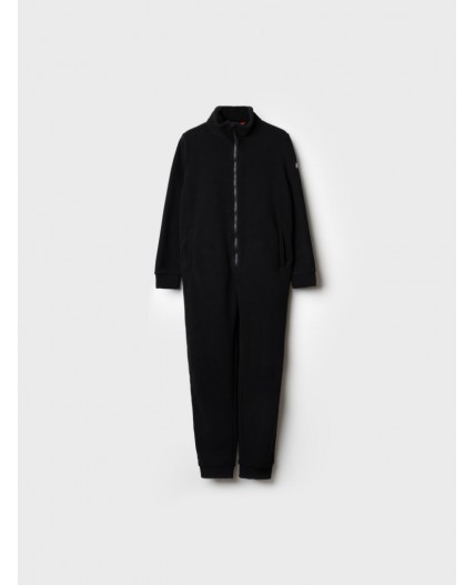 Комбинезон трикотажный для мальчиков черный