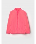 Куртка трикотажная для девочек розовый неоновый