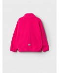Куртка трикотажная для девочек розовый неоновый