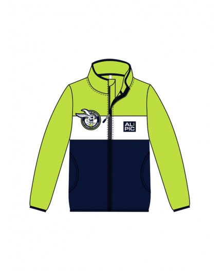 Куртка трикотажная для мальчиков белый,тёмно-синий,зеленый