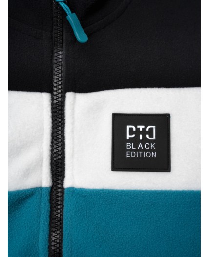 Куртка трикотажная для мальчиков бирюзовый,белый,черный