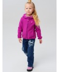 Куртка трикотажная для девочек малиновый