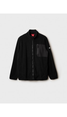 Куртка трикотажная для мужчин черный