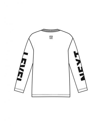 Фуфайка трикотажная для мальчиков (футболка с длинными рукавами) белый