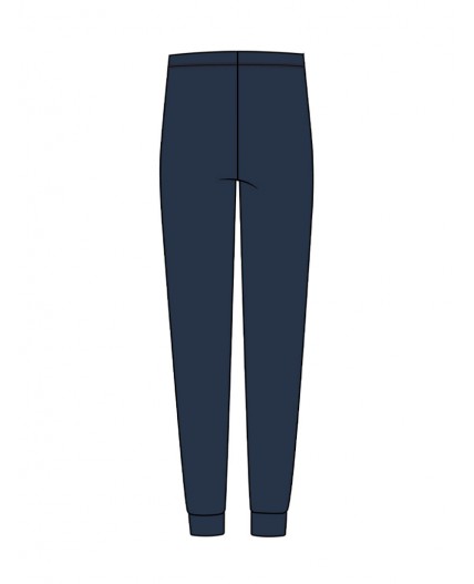 Кальсоны трикотажные для мальчиков тёмно-синий