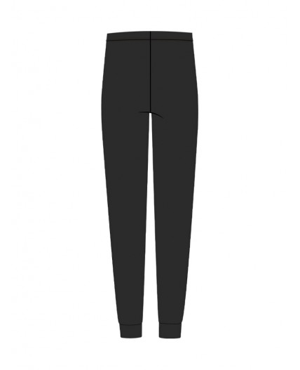 Термобрюки трикотажные для мальчиков для эпизодического использования черный