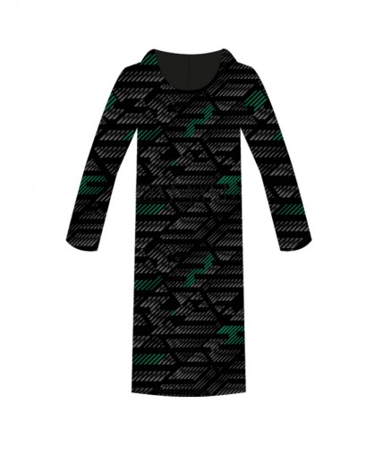 Халат трикотажный для мальчиков разноцветный