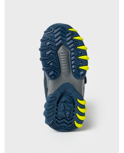 Ботинки для мальчиков тёмно-синий,зеленый