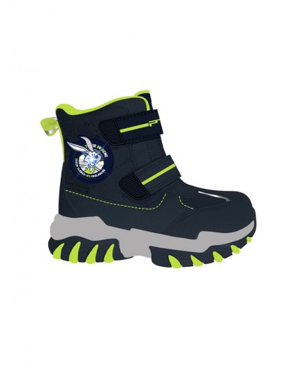 Ботинки для мальчиков тёмно-синий,зеленый