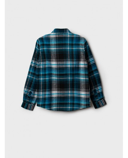 Рубашка текстильная для мальчиков разноцветный