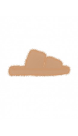 Тапочки женские бежевый