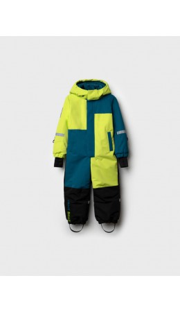 Комбинезон текстильный с полиуретановым покрытием для мальчиков черный,зеленый,бирюзовый
