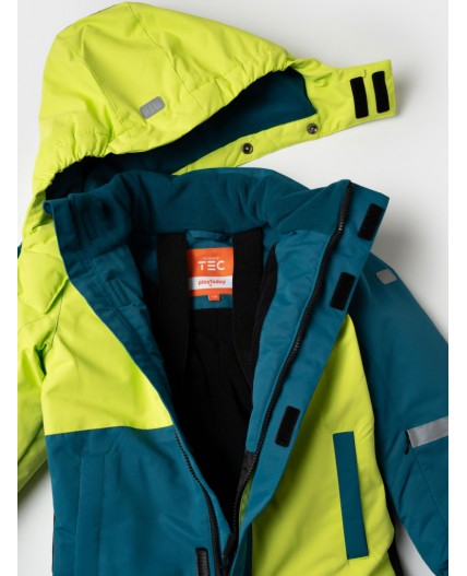 Комбинезон текстильный с полиуретановым покрытием для мальчиков черный,зеленый,бирюзовый