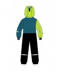 Комбинезон текстильный с полиуретановым покрытием для мальчиков черный,зеленый,бирюзовый