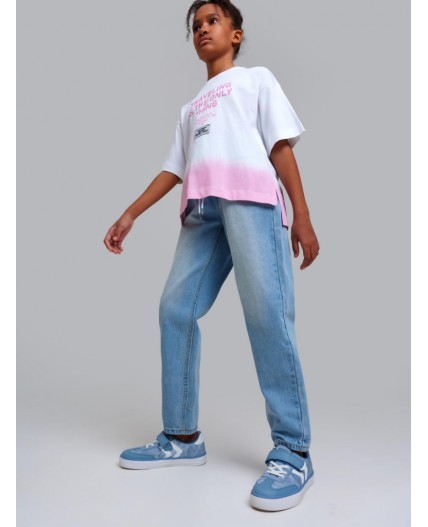 Полуботинки для девочек синий