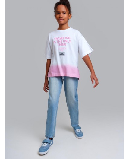 Полуботинки для девочек синий