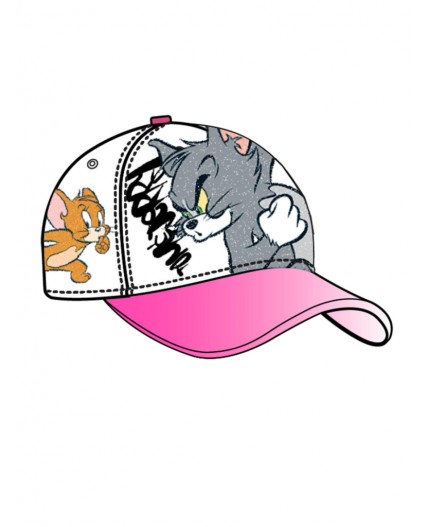 Кепка текстильная для девочек разноцветный