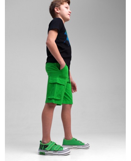 Полуботинки для мальчиков зеленый