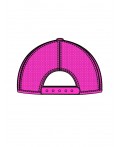 Кепка текстильная для девочек фуксия