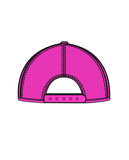 Кепка текстильная для девочек фуксия