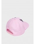 Кепка детская текстильная для девочек светло-розовый