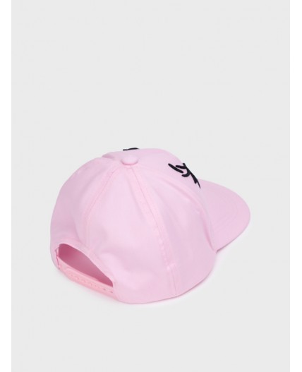 Кепка детская текстильная для девочек светло-розовый