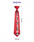 Галстук текстильный для мальчиков красный