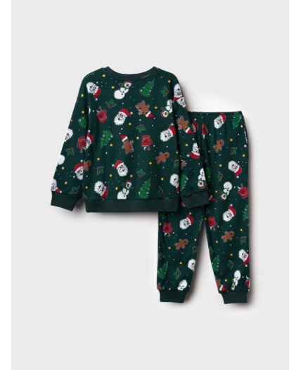 Пижама трикотажная для мальчиков разноцветный