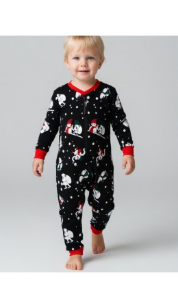 Комбинезон детский трикотажный для мальчиков разноцветный