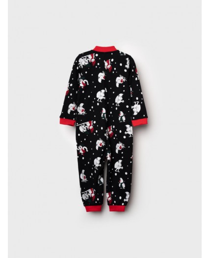 Комбинезон детский трикотажный для мальчиков разноцветный