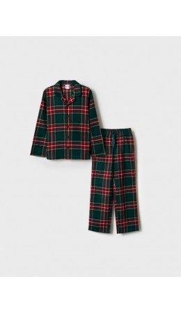 Пижама текстильная для мальчиков разноцветный