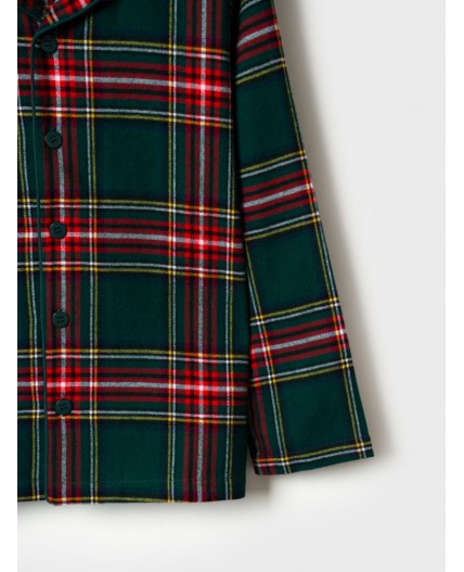 Пижама текстильная для мальчиков разноцветный