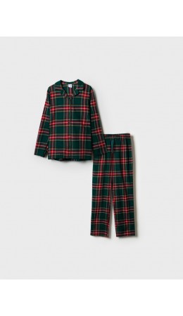 Пижама текстильная для женщин разноцветный