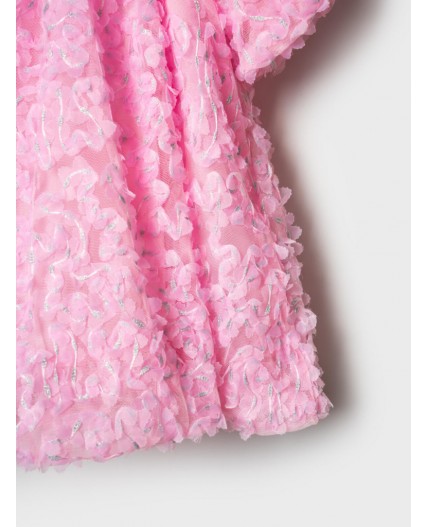 Платье детское трикотажное для девочек светло-розовый