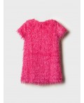 Платье трикотажное для девочек фуксия
