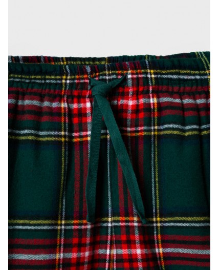 Пижама текстильная для девочек разноцветный