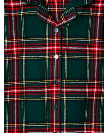 Пижама текстильная для девочек разноцветный