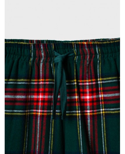 Пижама текстильная для девочек разноцветный