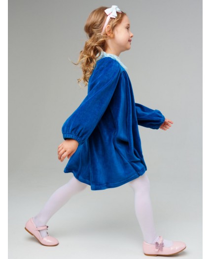 Платье трикотажное для девочек бирюзовый