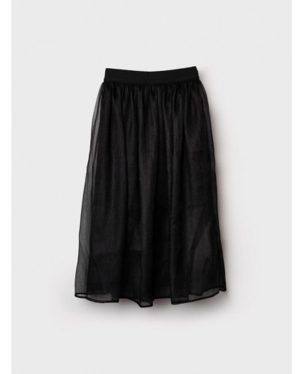 Юбка текстильная для девочек черный