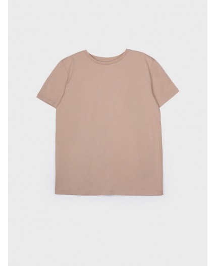 Фуфайка трикотажная для женщин (футболка) бежевый